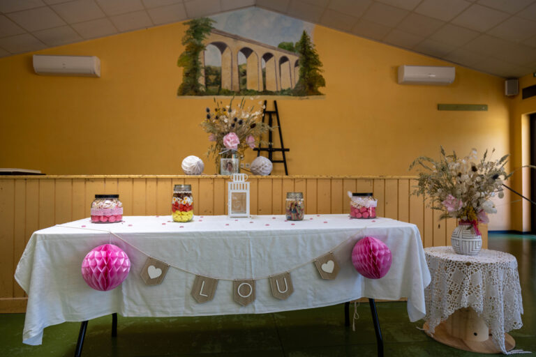 photos de Baptême dans le Gers déco baptême