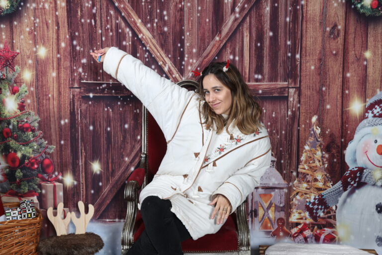 Laure Geoffroy photographie - photo Père Noel - Studio photo événementiel pour Noël
