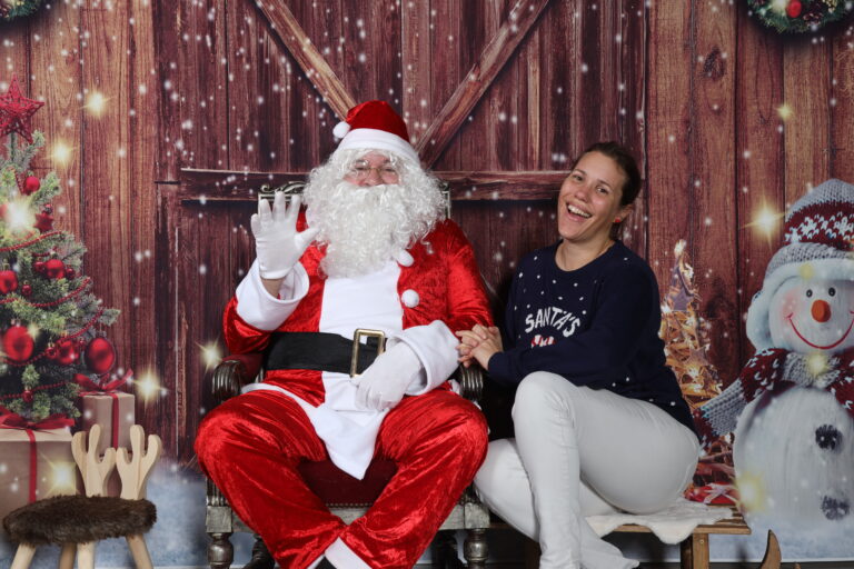 Laure Geoffroy photographie - photo Père Noel - Studio photo événementiel pour Noël