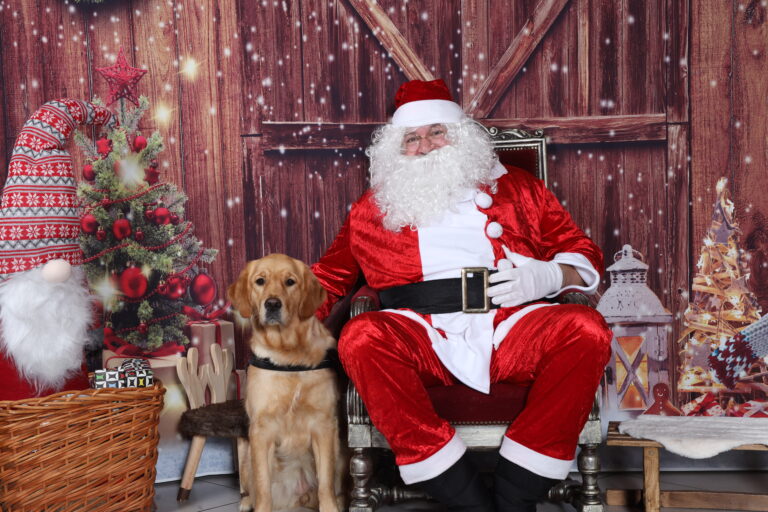 Laure Geoffroy photographie - photo Père Noel - Studio photo événementiel pour Noël