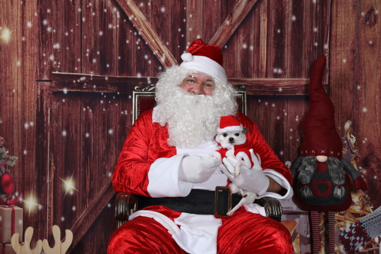 photo Père Noel - Studio photo événementiel pour Noël