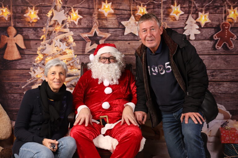 Laure Geoffroy photographie - photo Père Noel - Studio photo événementiel pour Noël