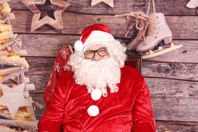 Laure Geoffroy photographie - photo Père Noel - Studio photo événementiel pour Noël