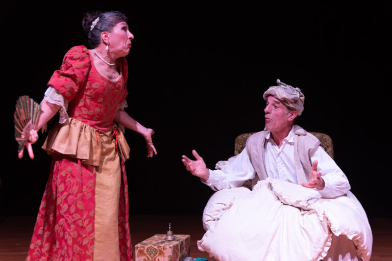 Le malade imaginaire par l'atelier théâtre de mauvezin festival le printemps des sassafras