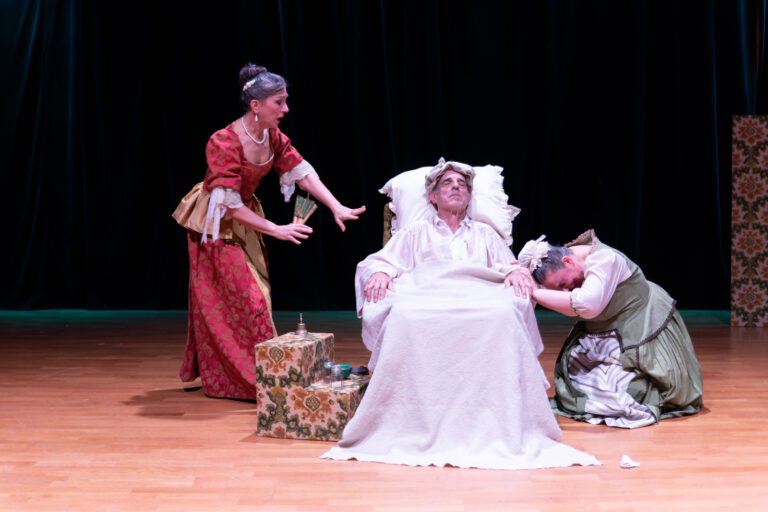 Le malade imaginaire par l'atelier théâtre de mauvezin festival le printemps des sassafras