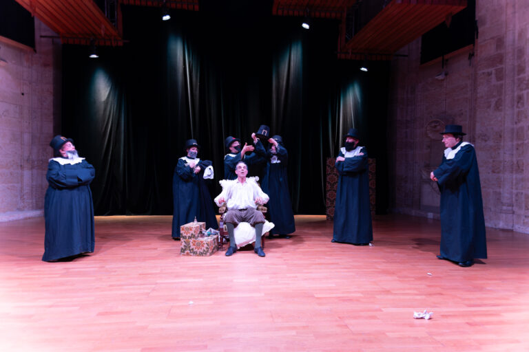 Le malade imaginaire par l'atelier théâtre de mauvezin festival le printemps des sassafras