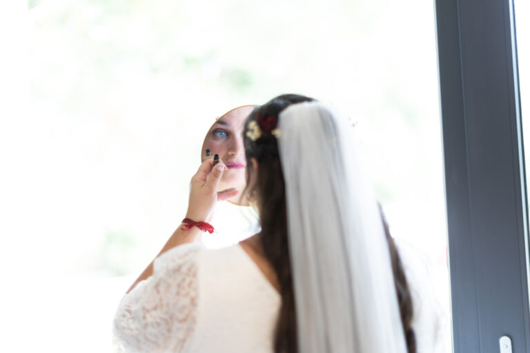 préparatifs de la mariée Mariage Mélanie et Anthony aout 2024