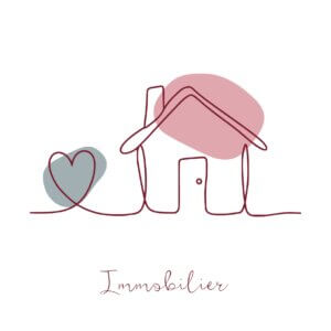 Laure Geoffroy photographie logo immobilier