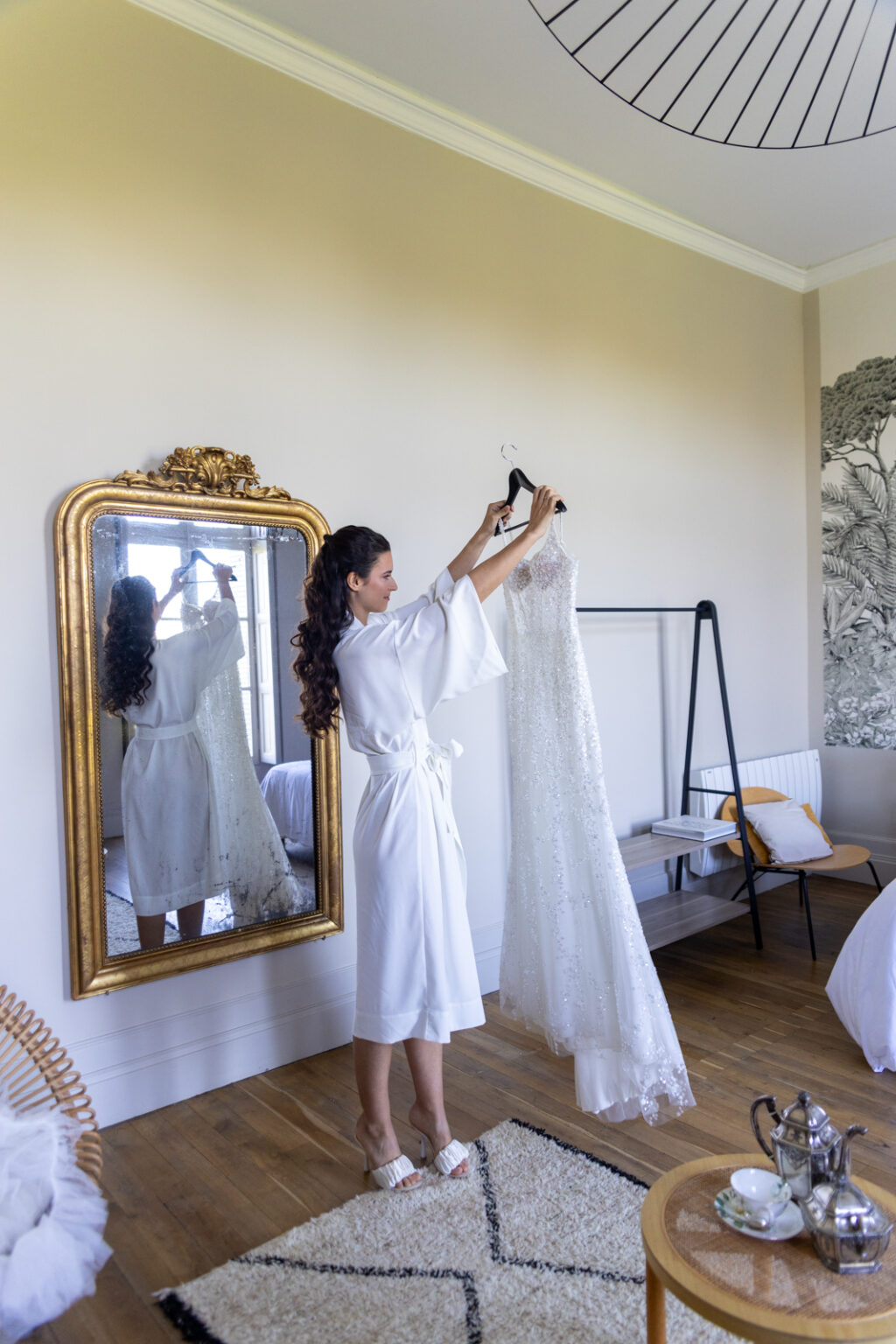 préparatifs Lola : mariage Lola et Gabriel Château de la baronnie