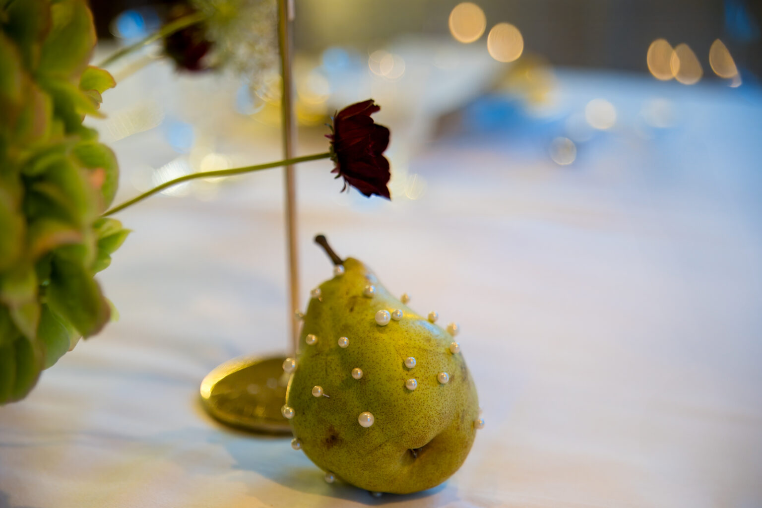 Mariage Marion et guillaume Chateau de la barronie déco de table