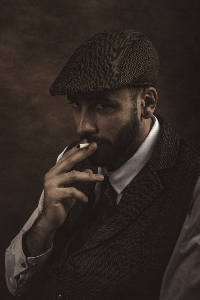 séance Peaky blinders studio Laure geoffroy photographie