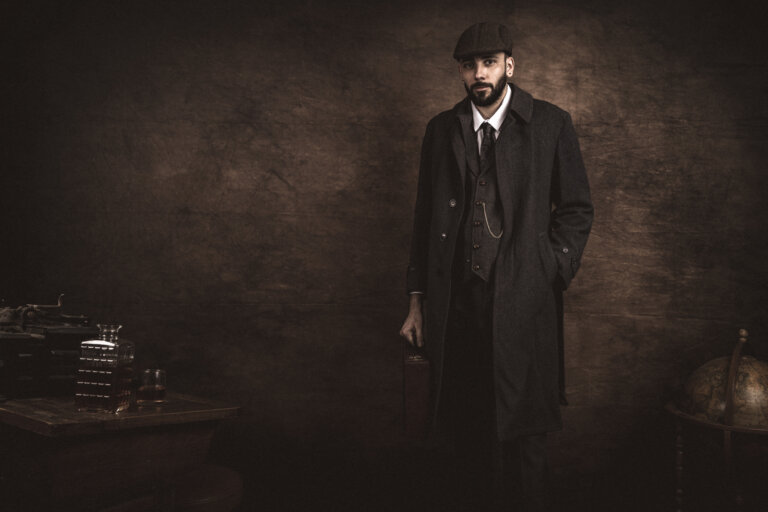 séance Peaky blinders studio Laure geoffroy photographie