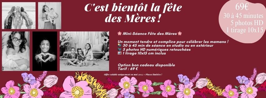publicité fête des mères 2025 Laure Geoffroy Photographie