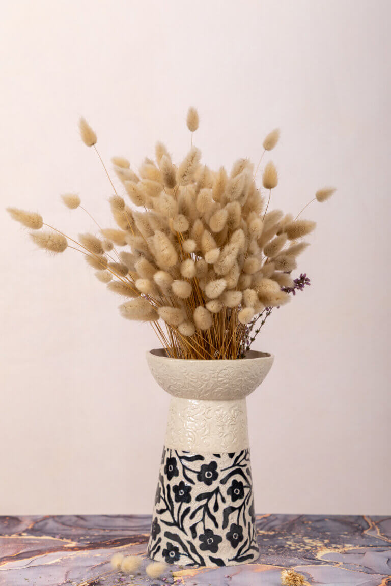 Vase en céramique fait main – Création Toi & Moi Terre et Bois