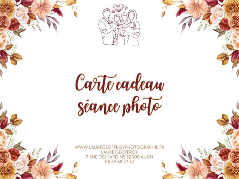 carte cadeau photo à auch pour offrir une séance photo