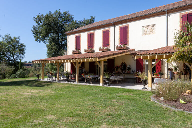 Réception de mariage à la Maison d’Hôtes Sainte-Marie près de Mirande